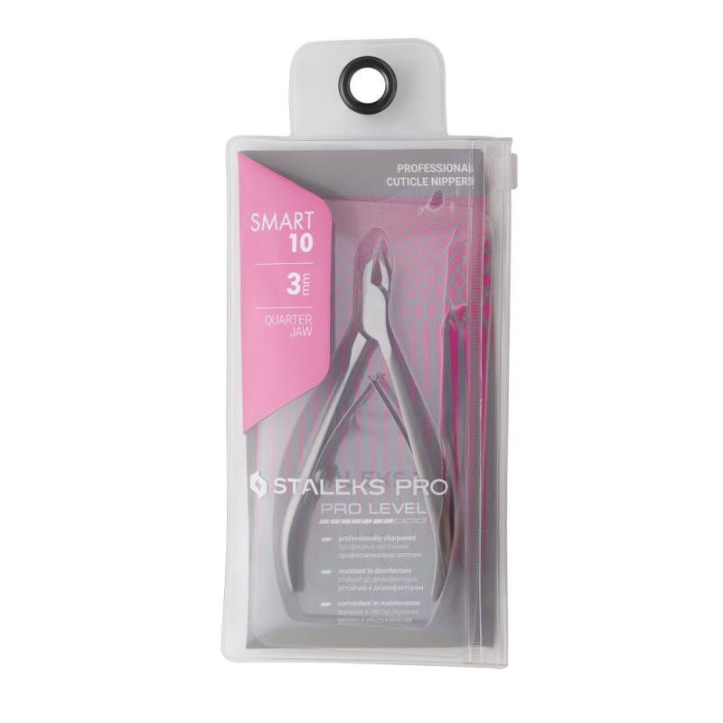 Kynsinauhojen pihdit Staleks Pro Smart 10, 3 mm