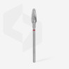Carbide nail drill bit, “corn”, red, head diameter 5 mm/ working part 13 mm