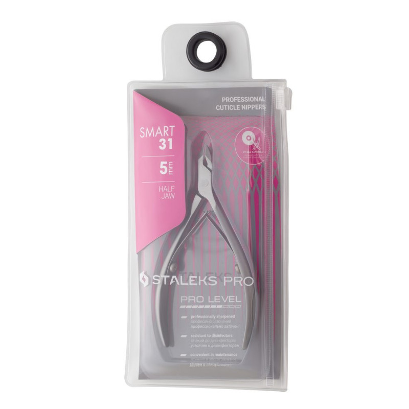 Professional cuticle nippers Staleks Pro Smart 31, 5 mm