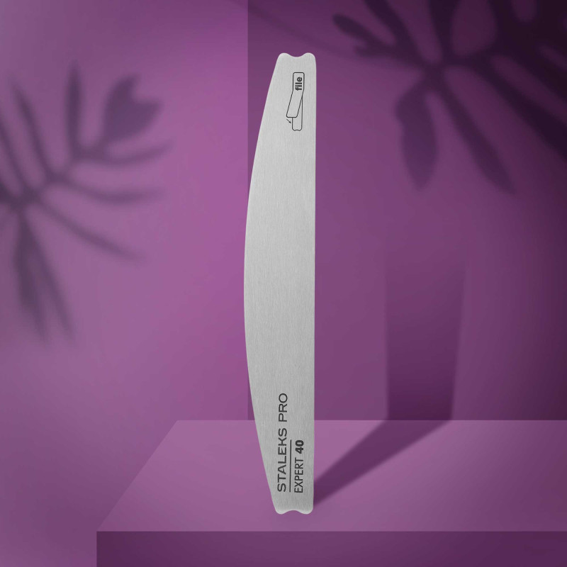 Metal base for crescent nail file Staleks Pro Expert 40 - MBE-40