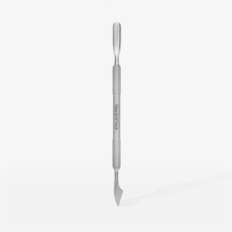 Лопатка маникюрная Staleks Pro Smart 50 Type 2 (пушер скругленный узкий + топорик)
