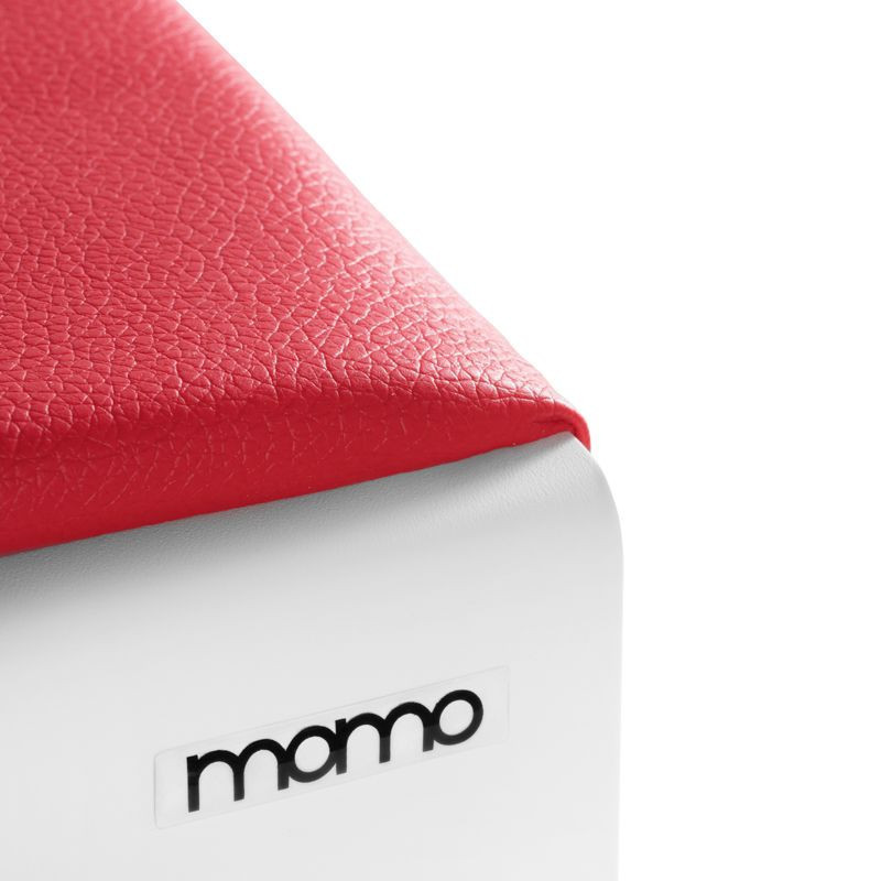 Hand rest MOMO red with white