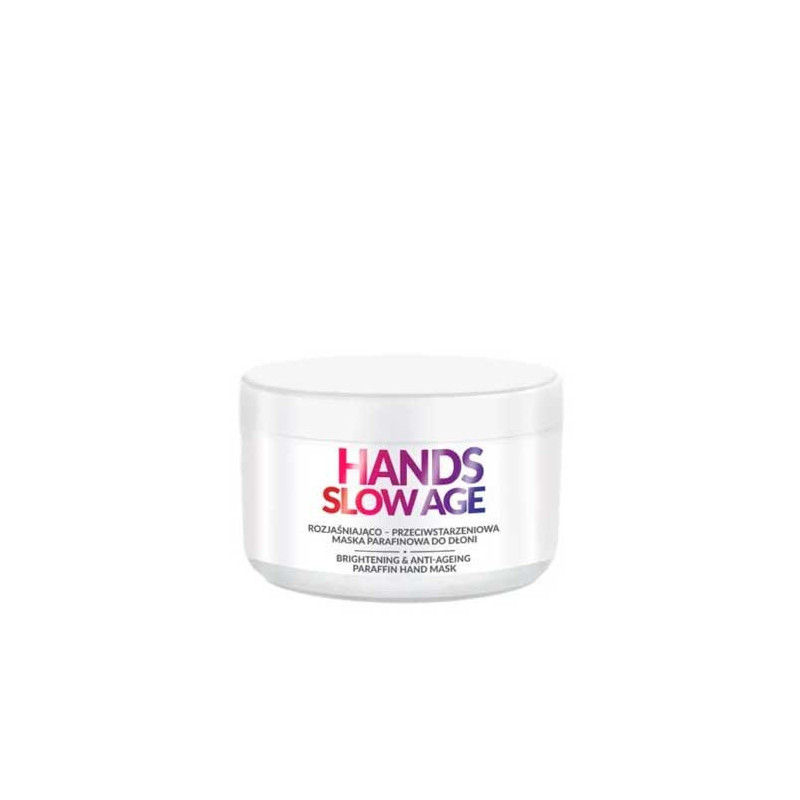 Осветляющая антивозрастная парафиновая маска для рук Farmona Professional HANDS SLOW AGE 300гр