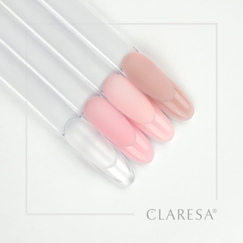Builder gel Claresa SOFT&EASY - milky pink