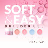 Builder gel Claresa SOFT&EASY - milky pink