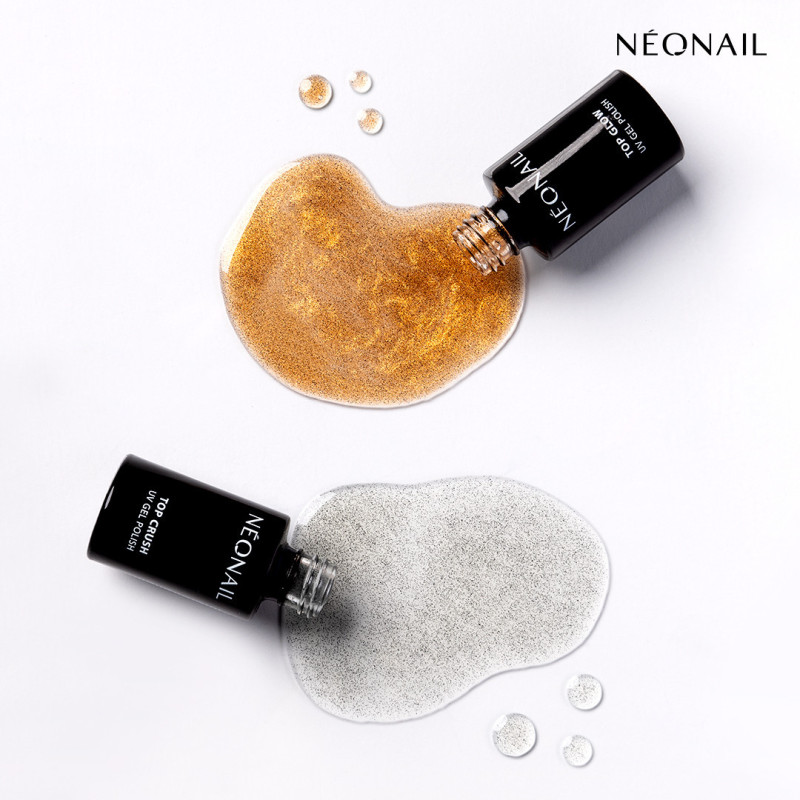 Matte Top Glow Gold Sand NeoNail - 7,2 ml (No Wipe)