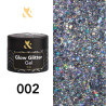 Gel paint - Glow Glitter Gel FOX 002 - 5 ml