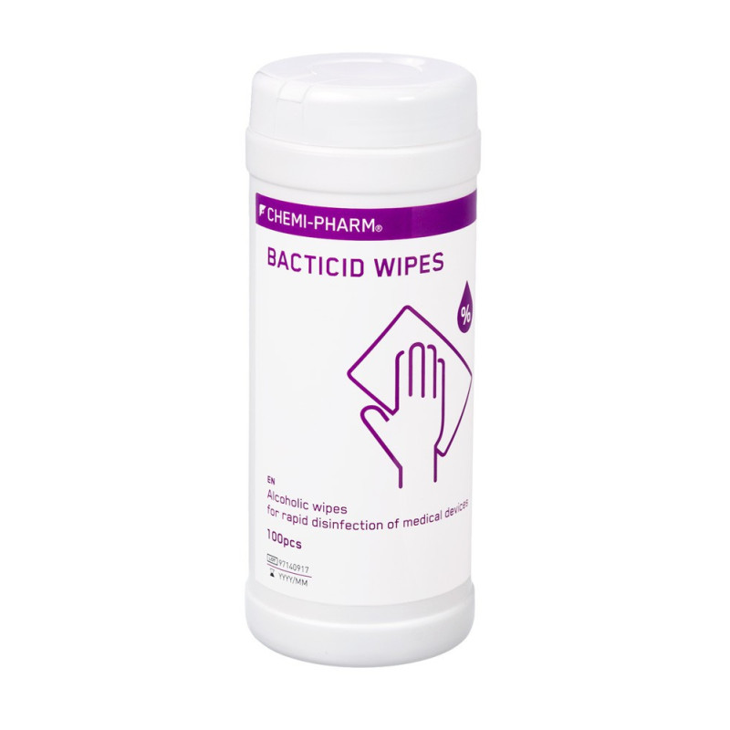 Chemi-Pharm BACTICID Wipes, 100 pcs