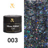 Gel paint - Glow Glitter Gel FOX 003 - 5 ml