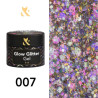 Gel paint - Glow Glitter Gel FOX 007 - 5 ml