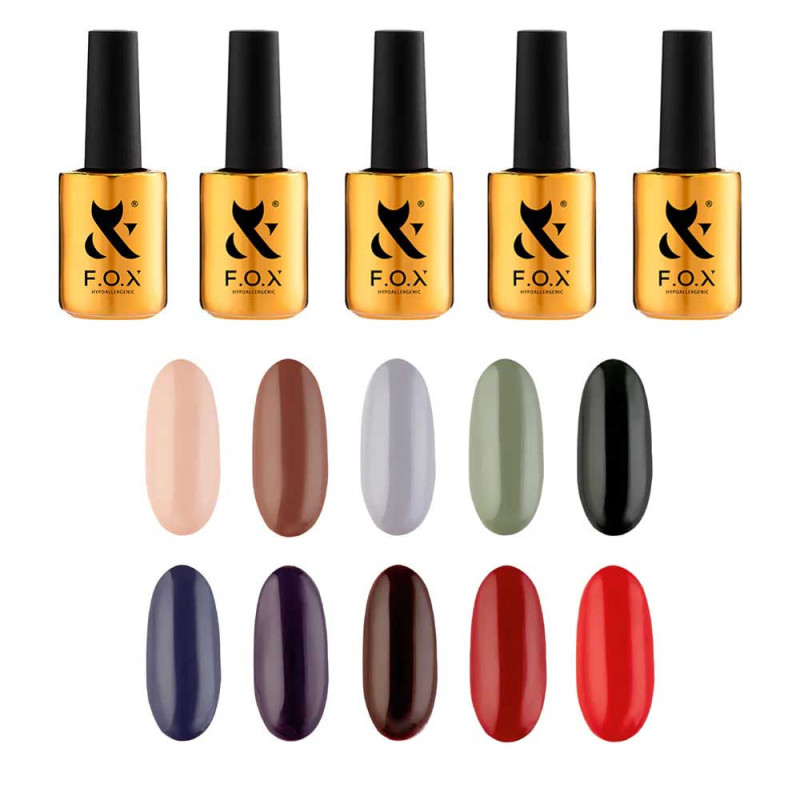 Gel polish Touch F.O.X 009, 7 ml