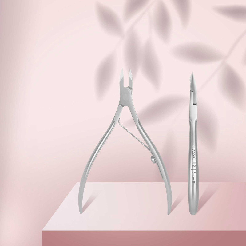 Professional cuticle nippers Staleks CLASSIC 12 - 5 mm NC-12-5