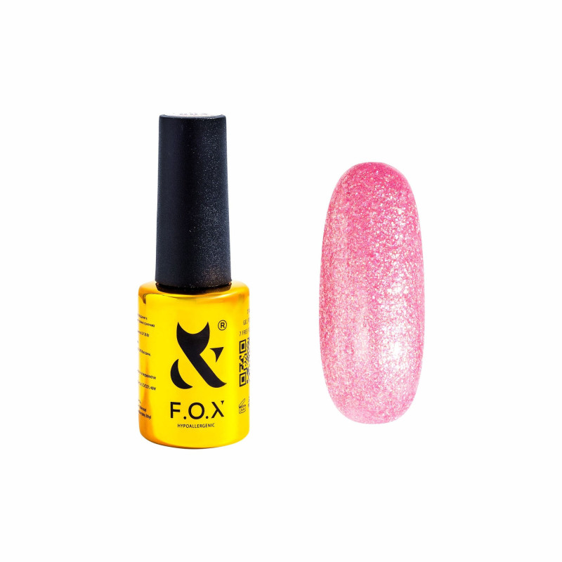 Color Gel Polish F.O.X  Fetish 004, 7 ml