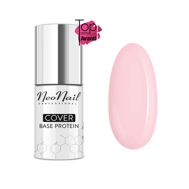 Cover Base Protein NeoNail - Nude Rose, 7,2 ml