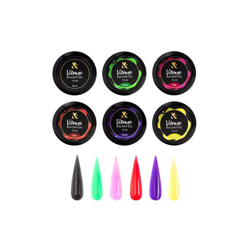 Vitrage Gel Yellow F.O.X - 15 ml