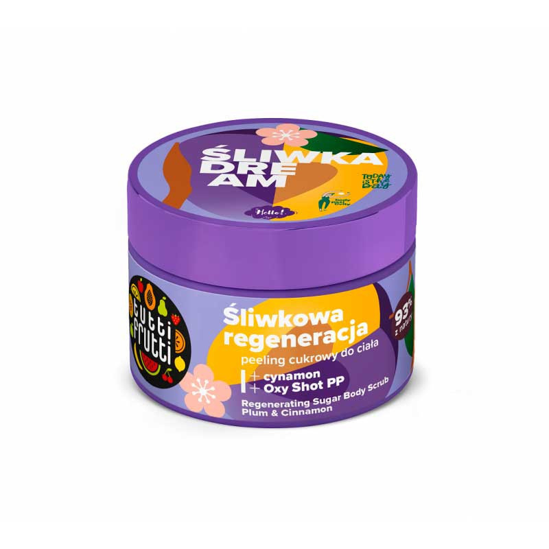 Body Scrub Farmona Tutti Frutti - Plum & Cinnamon 300g