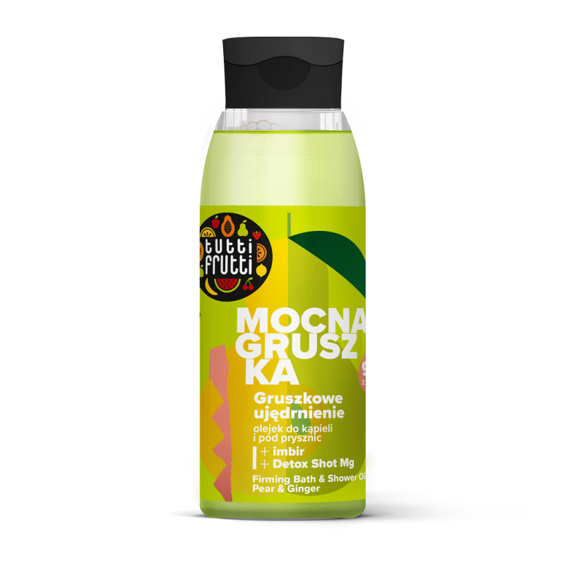 Firming bath & shower oil Pear & Ginger Farmona Tutti Frutti 400 ml