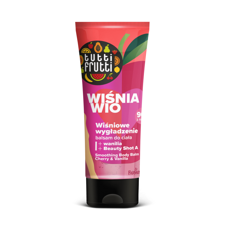 Smoothing body lotion Cherry & Vanilla Farmona Tutti Frutti 200 ml