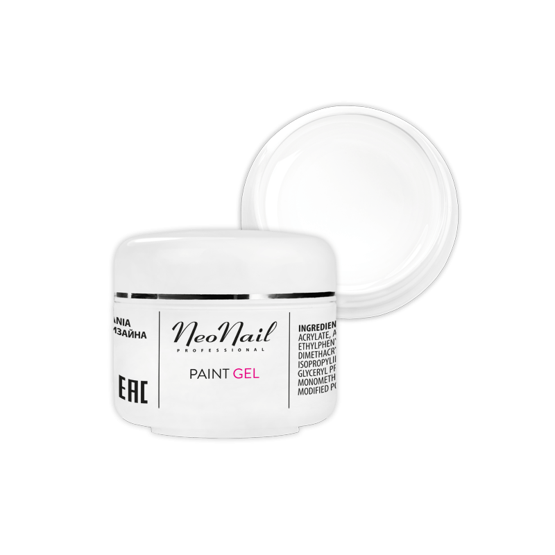 NeoNail Gel Paint 5 ml - White Rose