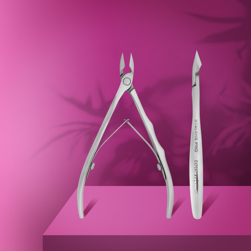 Professional cuticle nippers Staleks Pro Expert 21, 10 mm