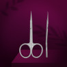 Professional cuticle scissors Staleks Pro Exclusive 21 Type 2 (magnolia)  SX-21/2m