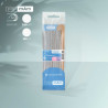 Disposable files papmAm on a soft base 240 grit (10 pcs) and a wooden base (2 pcs) Staleks Pro Smart 20