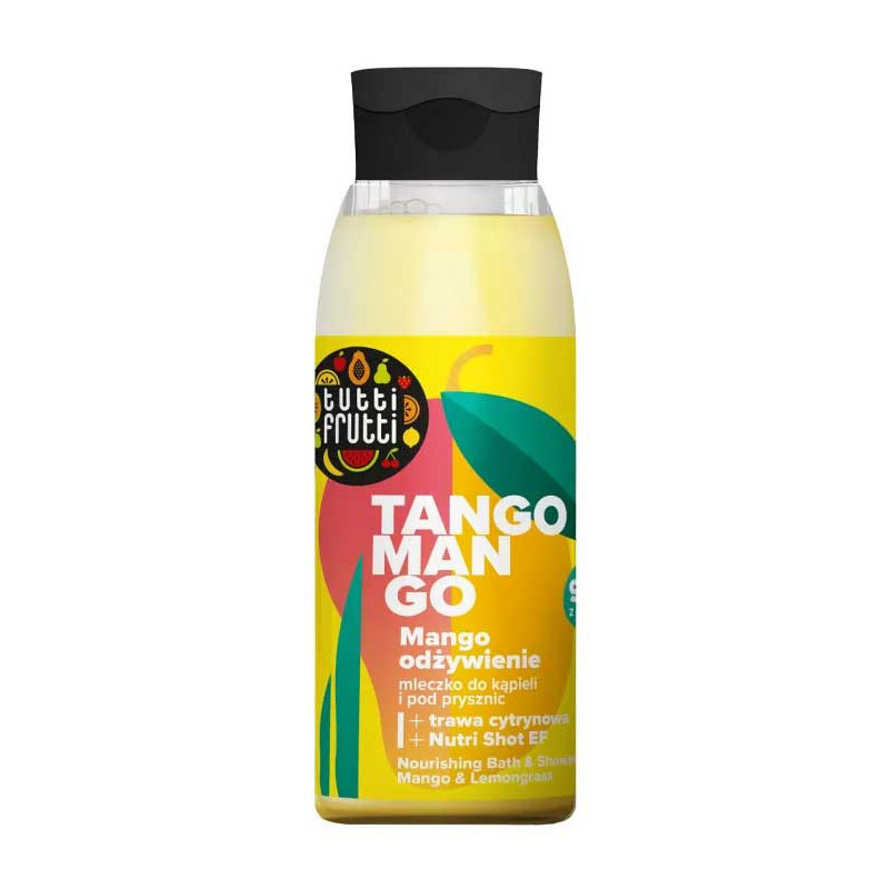 Nourishing bath & shower milk Mango & Lemongrass Farmona Tutti Frutti - 400 ml