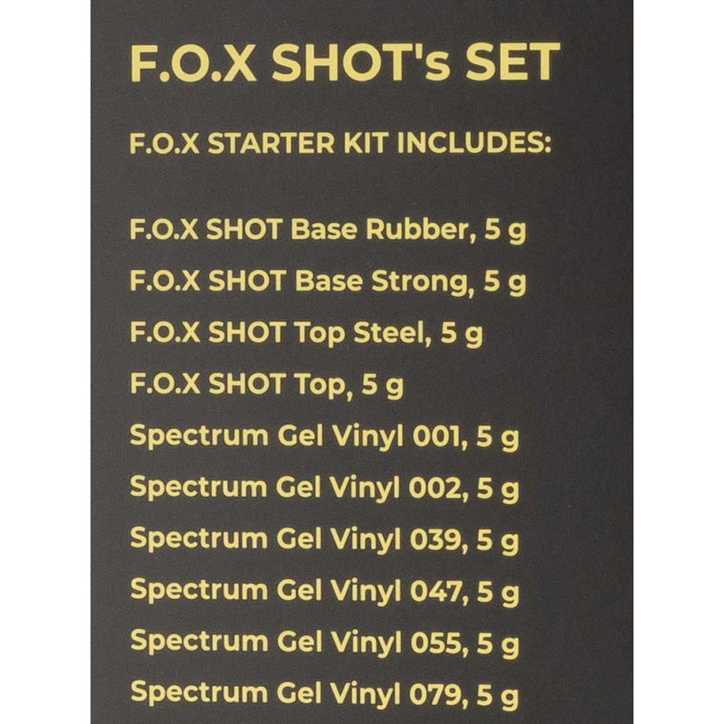 Gel polish set F.O.X