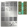 Stamping plate Moyra - Retro - 21