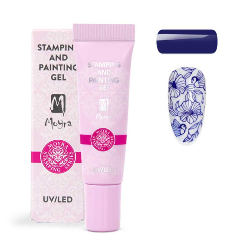 Moyra Gel Stamping Color, Blue 06 - 7 ml