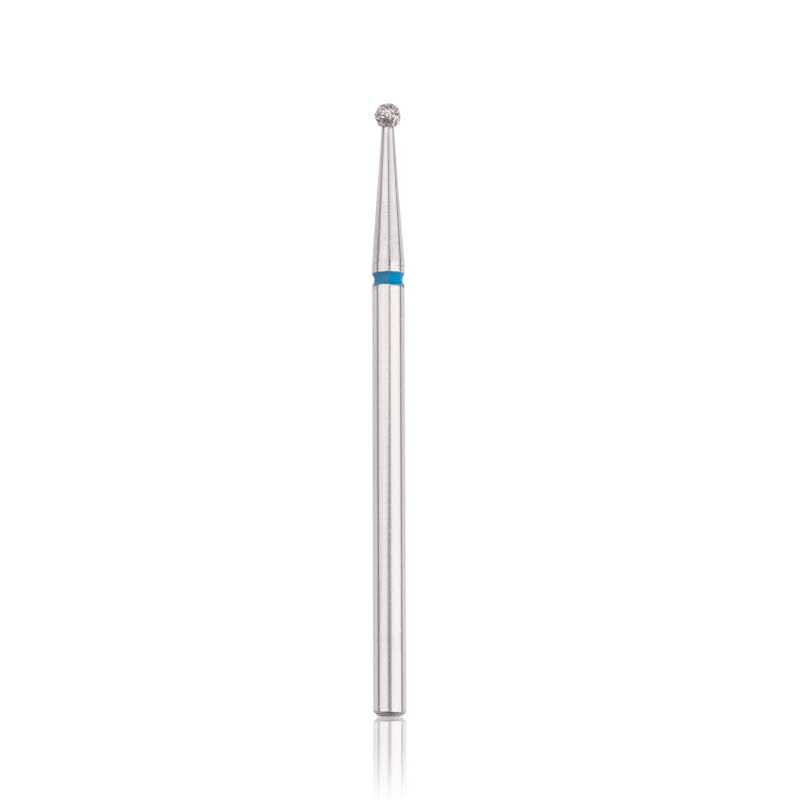 Diamond nail drill bit, “ball”, blue, diameter 1,8 mm HEAD