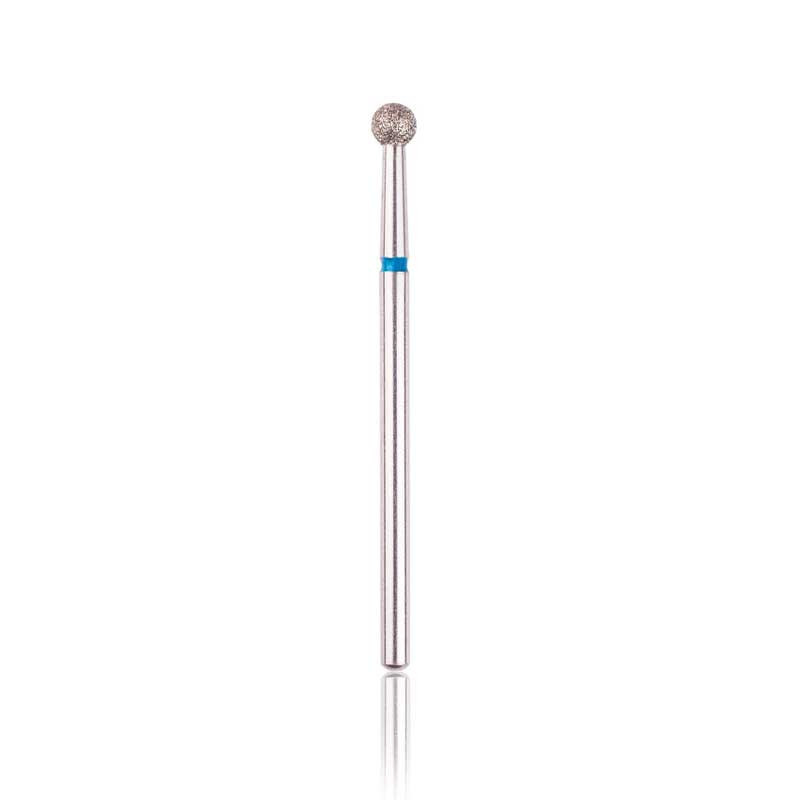 Diamond nail drill bit, “ball”, blue, diameter 3,5 mm HEAD