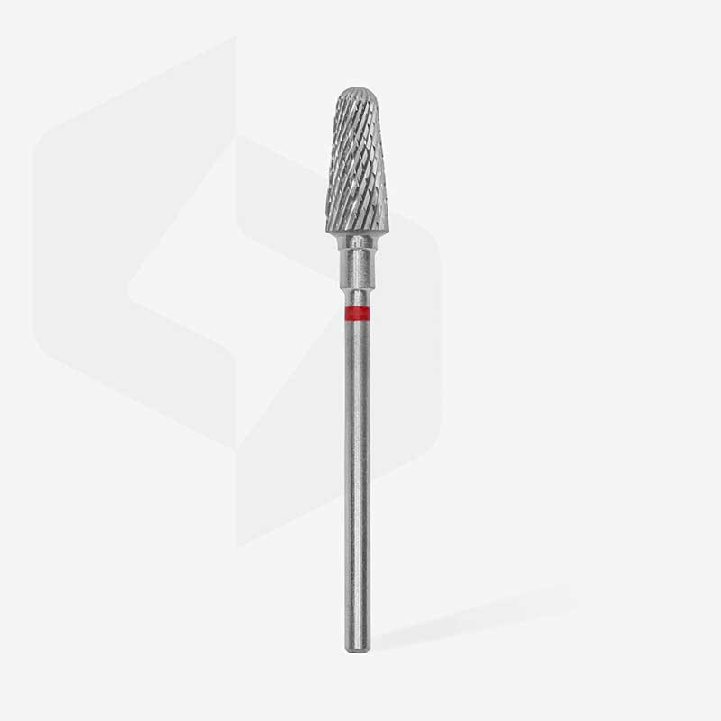 Carbide nail drill bit, “truncated cone”, red, head diameter 6 mm/ working part 14 mm