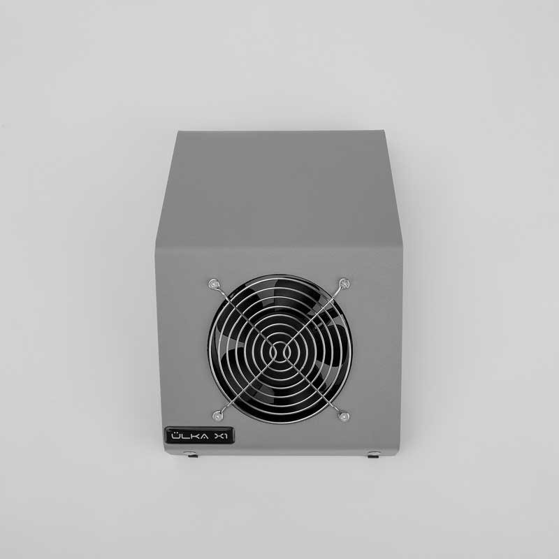 Manicure dust collector ÜLKA X2 (Gray)