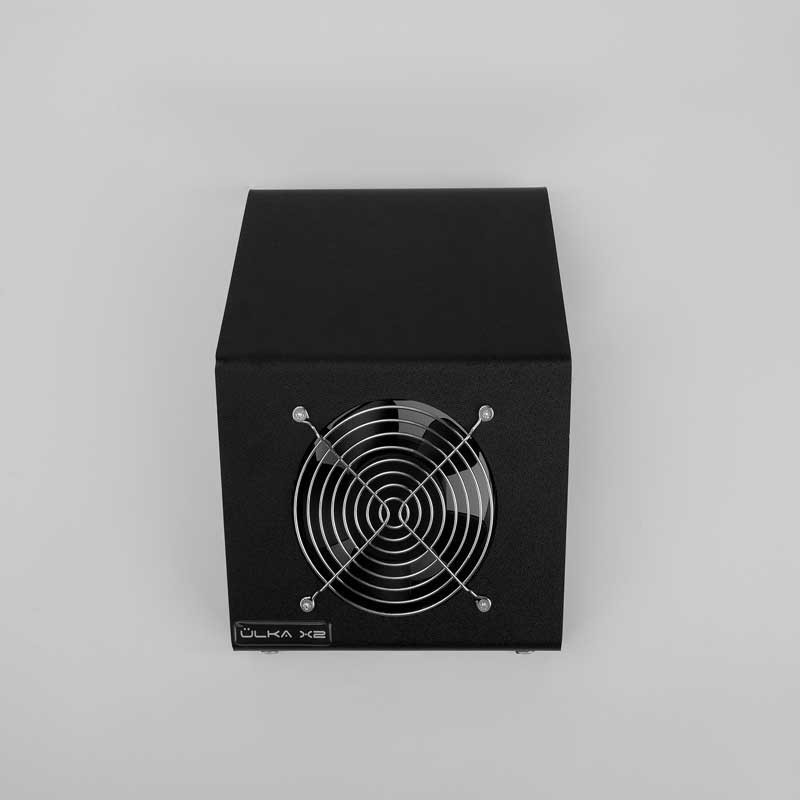 Manicure dust collector ÜLKA X2 (Black)