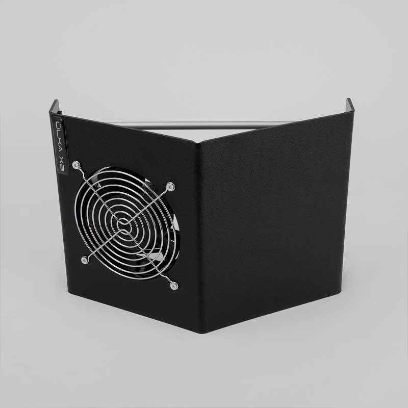 Manicure dust collector ÜLKA X2 (Black)