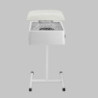 Pedicure footrest and dust collector ÜLKA PREMIUM X2F - white