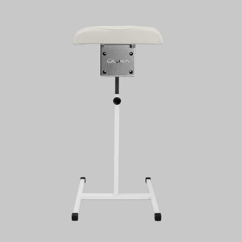 Pedicure footrest and dust collector ÜLKA PREMIUM X2F - white