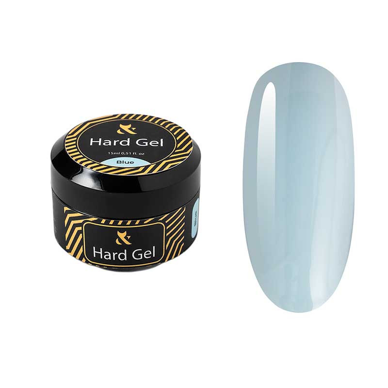 Builder & strengthening gel - Hard gel F.O.X - Blue - 15 ml