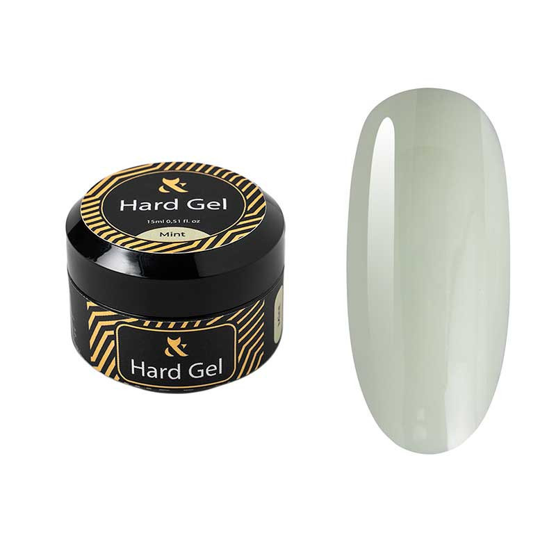 Builder & strengthening gel - Hard gel F.O.X - Mint - 15 ml