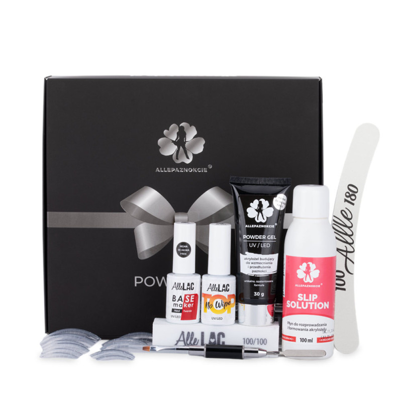 Acrylic nail extension kit Allepaznokcie Powder Gel Box