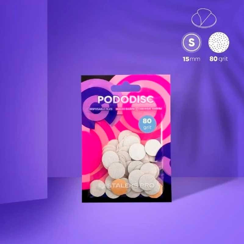 Raspipaperi Poranterään - Pododisc Staleks Pro S, (50 pcs)