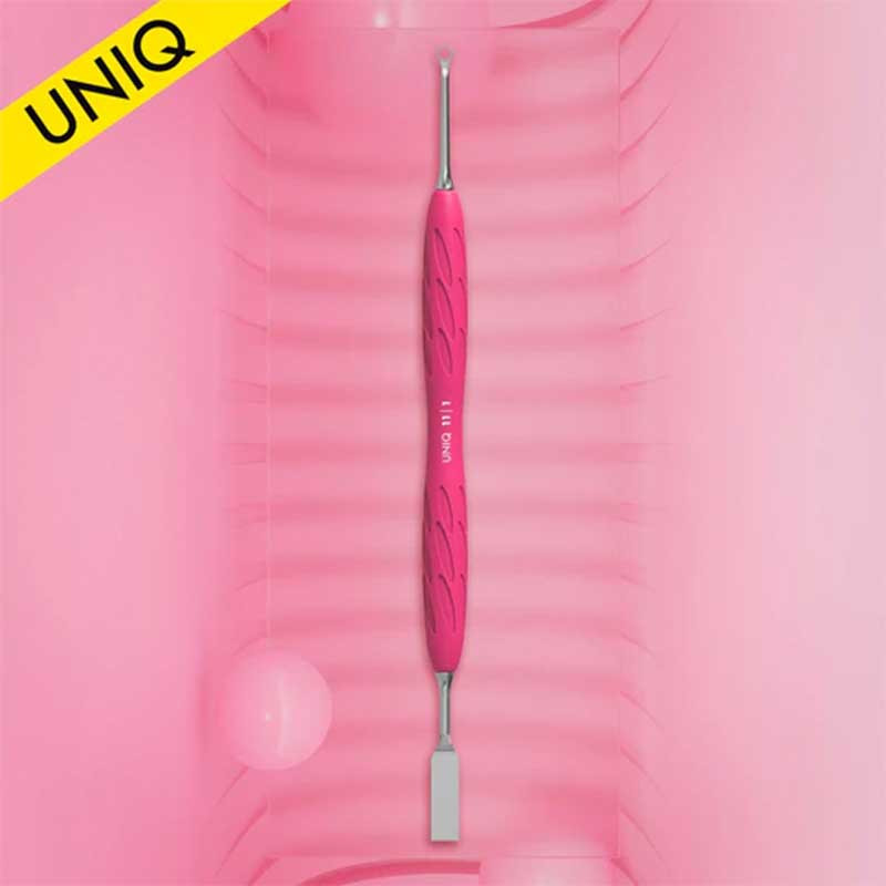 Cuticle pusher Staleks Pro Uniq Gummy 11 Type 1 (Flat Straight Pusher + Ring)