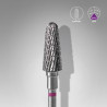 Carbide nail drill bit, “truncated cone”, red, head diameter 6 mm/ working part 14 mm
