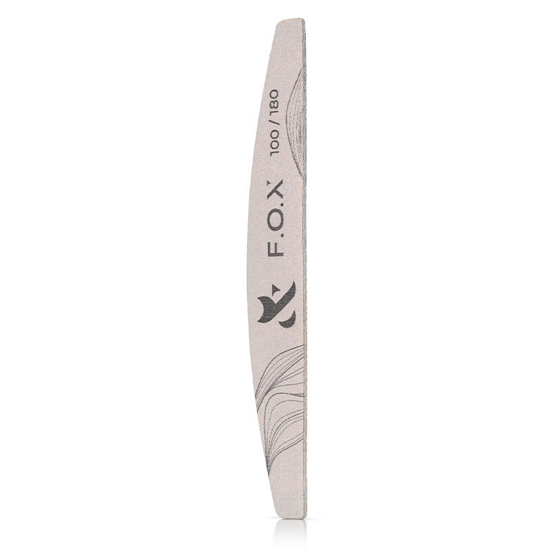 Nail File 100/180 F.O.X, 1 pcs