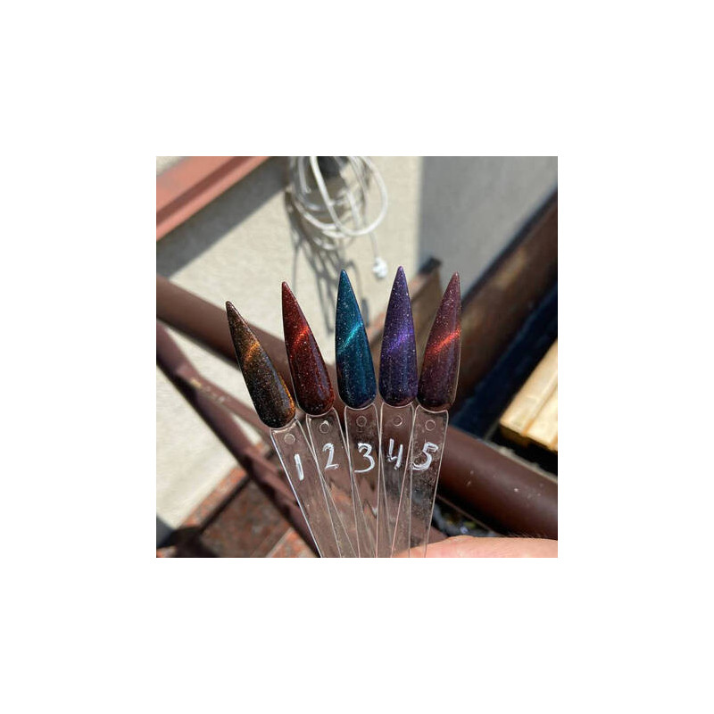 Color gel polish - Cat Eye Galaxy F.O.X 001 - 7 ml