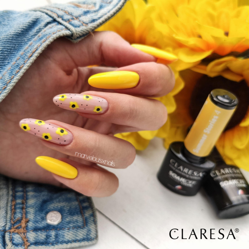 Цветной гель-лак Claresa Summer Stories № 4, 5 ml