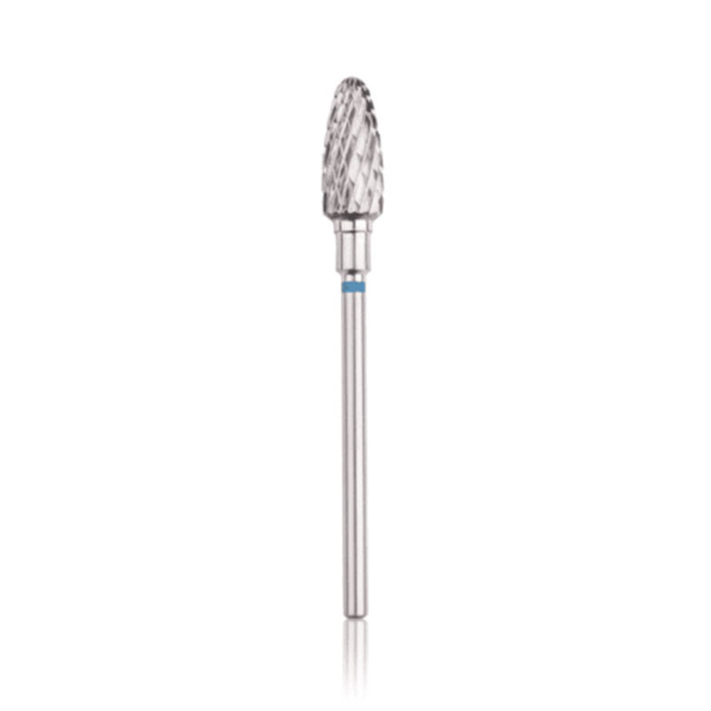 Carbide nail drill bit HEAD, “corn”, blue, head diameter 6 mm/ working part 14 mm