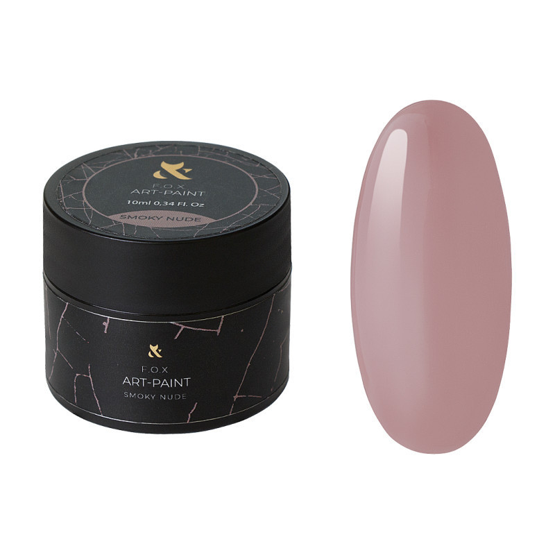 Гель-краска - F.O.X Art-Paint , Smoky Nude - 10 ml