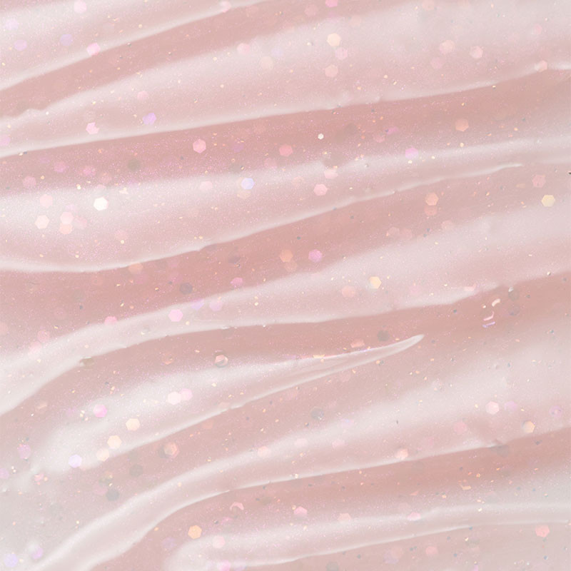 Гель для наращивания ногтей - Hard gel F.O.X - Glitz Rose -15 мл